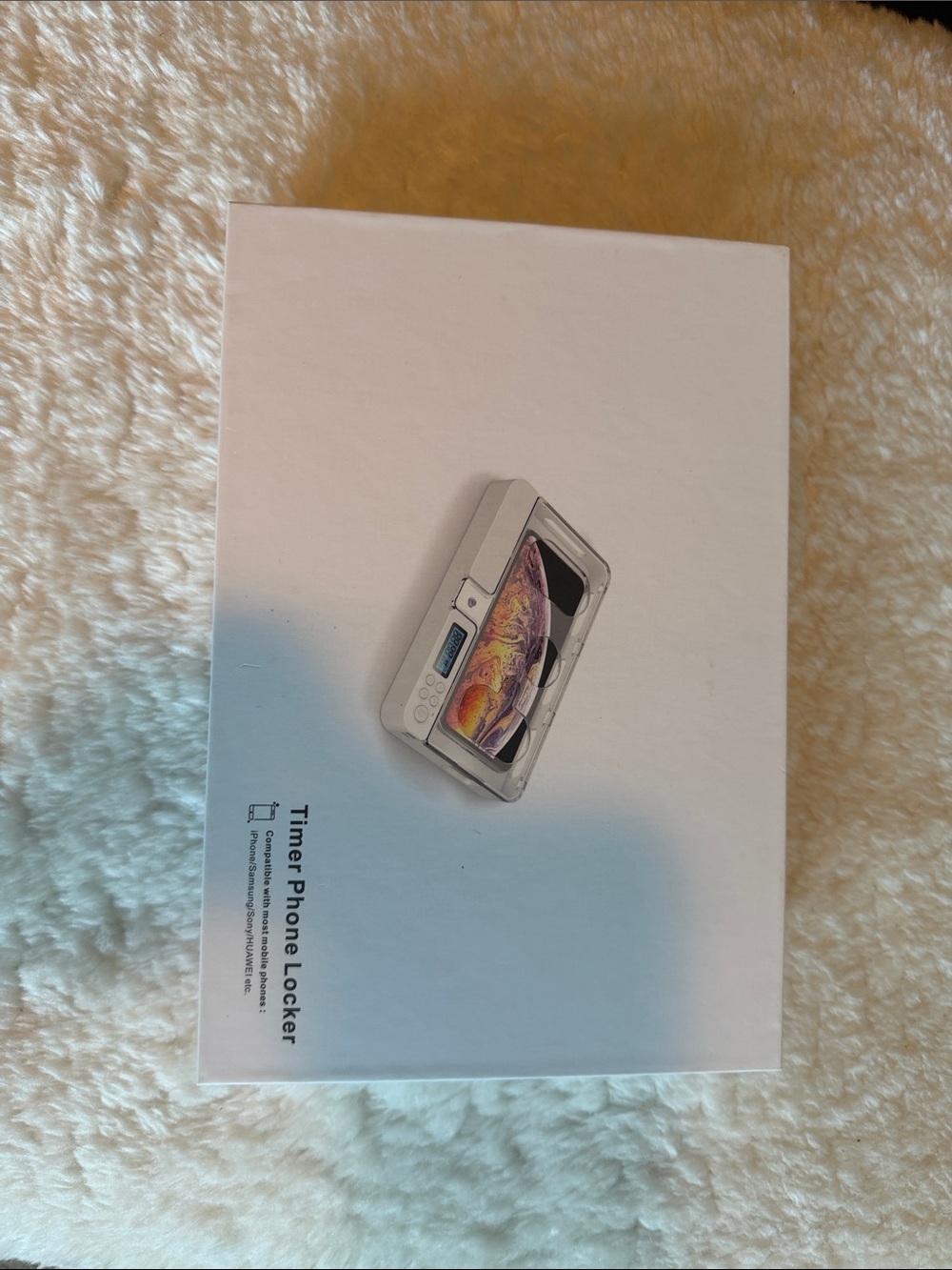 Timer Phone Locker - White